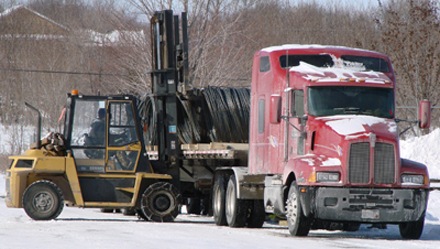 Truck loading